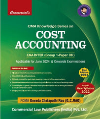 CMA Inter Cost Accounting Knowledge Series By G C Rao - Zeroinfy