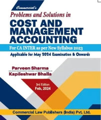 CA Inter Costing Problems and Solutions By Parveen Sharma and Kapileshwar Bhalla - Zeroinfy