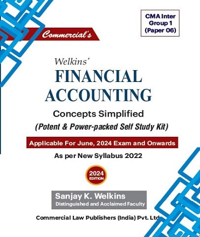 CMA Inter Financial Accounting Concepts Simplified By Sanjay Welkins - Zeroinfy