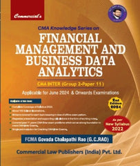 CMA Inter Financial Management And Business Data Analytics (FMBDA) By G C Rao - Zeroinfy