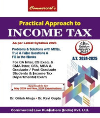 CA Inter Practical Approach To Income Tax By CA Girish Ahuja and CA Ravi Gupta - Zeroinfy