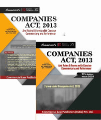 Companies Act, 2013 and Rules & Forms with Concise Commentary and Referencer By Corporate Professionals - Zeroinfy