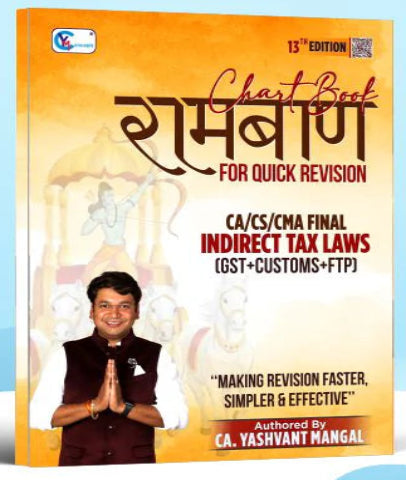 CA Final Indirect Tax Ramban Charts (GST, Custom, FTP) By CA Yashvant Mangal