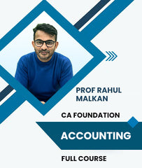 CA Foundation Accounting Full Course By Prof Rahul Malkan - Zeroinfy