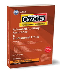 CA Final New Scheme Audit Cracker (Including MCQ and Case Studies) By CA Pankaj Garg - Zeroinfy