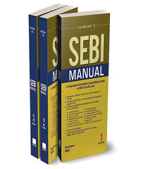SEBI Manual (Set of 3 Volumes) Professional Book By Taxmann - Zeroinfy