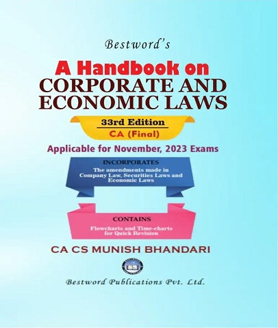 CA Final Law Nov 23 Hand Book By CA Munish Bhandari - Zeroinfy