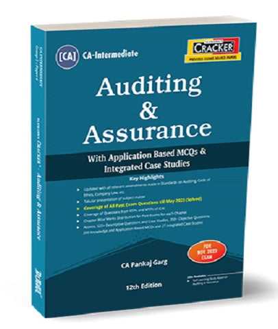 CA Inter Auditing & Assurance Cracker Nov 23 By CA Pankaj Garg - Zeroinfy