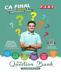CA Final Audit Question Bank with Audio PODs By CA Sarthak Jain - Zeroinfy