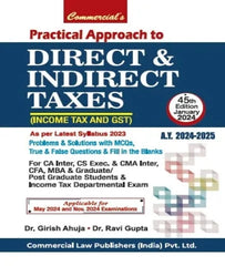 CA Inter Practical Approach to Direct and Indirect Taxes May 24 By Girish Ahuja and Ravi Gupta - Zeroinfy