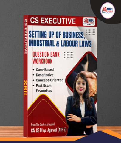 CS Executive SBIL Workbook By MEPL Classes - CA Divya Agarwal