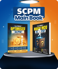 CA Final Strategic Cost and Performance Management (SCPM) Magic MCQ and Optimised Book Combo By CA Sankalp Kanstiya - Zeroinfy