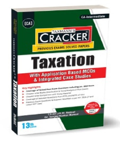 CA Inter Taxation Cracker By K M Bansal and Sanjay Kumar Bansal