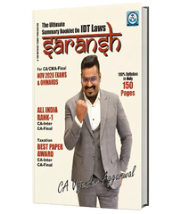 CA Final IDT 'SARANSH' Summary Book By CA Vijender Aggarwal