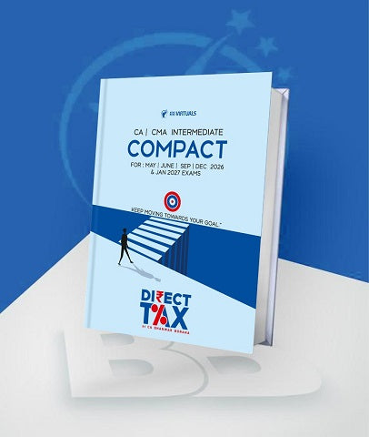 CA/CMA Inter Direct Tax Handwritten Compact Book By CA Bhanwar Borana For Sep/Dec 2026 and Jan 2027
