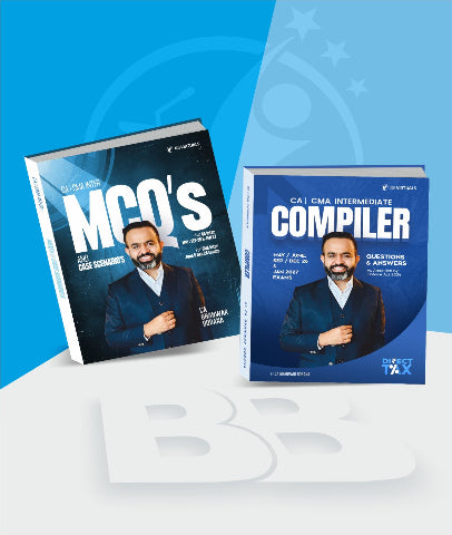 CA Inter Direct Tax Handwritten Compiler and MCQ Book For May 26 By CA Bhanwar Borana