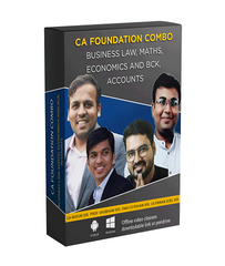 CA Foundation All Subjects Combo By Shubham Agarwal - Zeroinfy