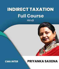 CMA Inter Indirect Taxation Full Course By Priyanka Saxena (New) - Zeroinfy