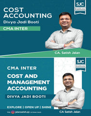 CMA Inter Group 1 and 2 Costing Divya Jadi Booti Book By CA Satish Jalan - Zeroinfy