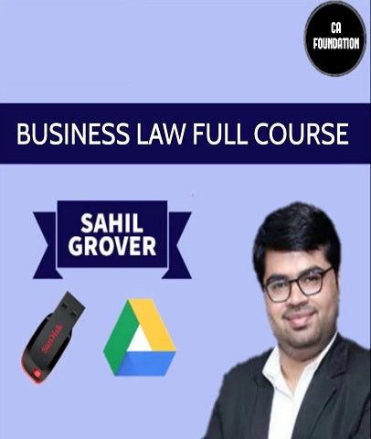 CA Foundation Business Law Full Course Video Lectures by Sahil Grover - Zeroinfy