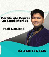 Certificate Course on Stock Market By CA Aaditya Jain - Zeroinfy