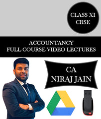 Class XI CBSE Accountancy Full Course Video Lectures By CA Niraj Jain - Zeroinfy