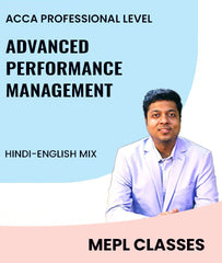 ACCA Professional Level Advanced Performance Management By MEPL Classes - Zeroinfy