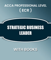 ACCA Professional Level (ECR) Strategic Business Leader (SBL) Online Training With CBE Practice and Mock Test with Books Combo By BPP Professional Education - Zeroinfy