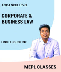 ACCA Skill Level Corporate and Business Law By MEPL Classes - Zeroinfy