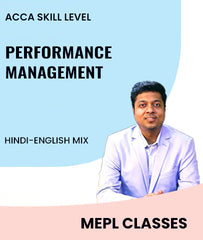 ACCA Skill Level Performance Management By MEPL Classes - Zeroinfy