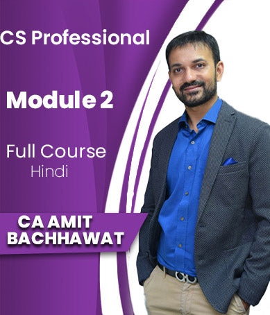 CS Professional (New) Module 2 Combo By Amit Bachhawat - Zeroinfy