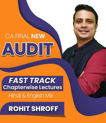 CA Final Advanced Audit and Professional Ethics Chapterwise Fast Track Lectures By J.K.Shah Classes - Prof Rohit Shroff