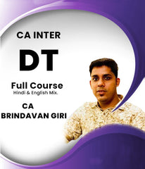 CA Inter Direct Tax Full Course by CA Brindavan Giri - Zeroinfy
