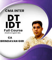 CMA Inter Direct Tax and Indirect Tax Full Course By CA Brindavan Giri - Zeroinfy