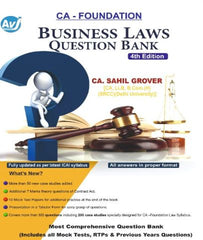 CA Foundation Business Laws Question Bank By CA Sahil Grover - Zeroinfy