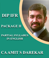 DIP IFR Package 2 Partial Syllabus Video Lectures By CA Amit S Darekar - Zeroinfy