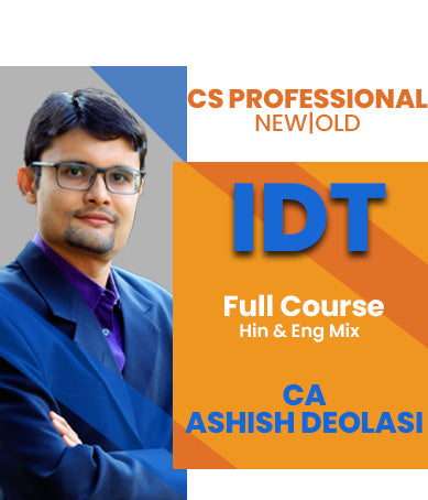 CS Professional Indirect Tax Full Course by Ashish Deolasi (New) - Zeroinfy