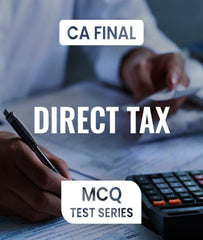 CA Final Direct Tax MCQ Test Series By Zeroinfy - Zeroinfy