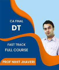 CA Final Direct Tax Fast Track Full Course By J.K.Shah Classes - Prof Nihit Jhaveri - Zeroinfy