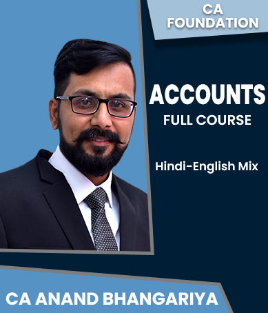 CA Foundation Accounts Full Course By Anand Bhangariya - Zeroinfy