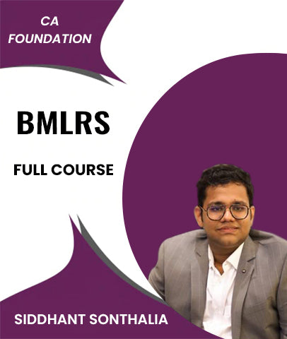 CA Foundation BMLRS Full Course By Siddhant Sonthalia - Zeroinfy