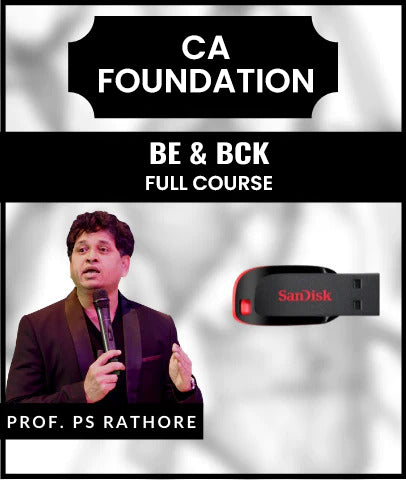 CA Foundation Business Economics and Business & Commercial Knowledge Full Course Video Lectures by Dr. PS Rathore - Zeroinfy