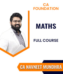 CA Foundation Maths Full Course By CA Navneet Mundhra - Zeroinfy