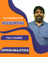 CA Foundation Principles and Practice of Accounting Full Course By J.K.Shah Classes - Prof Dipesh Majithia - Zeroinfy