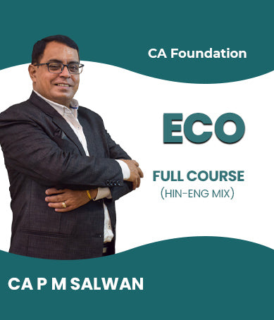 CA Foundation Economics Full Course Video Lectures By CA P M Salwan - Zeroinfy