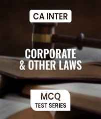 CA Inter Law MCQ Test Series By Zeroinfy - Zeroinfy
