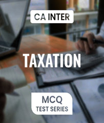CA Inter Taxation MCQ Test Series By Zeroinfy - Zeroinfy