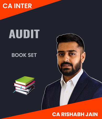 CA Inter Audit Book Set By CA Rishabh Jain - Zeroinfy