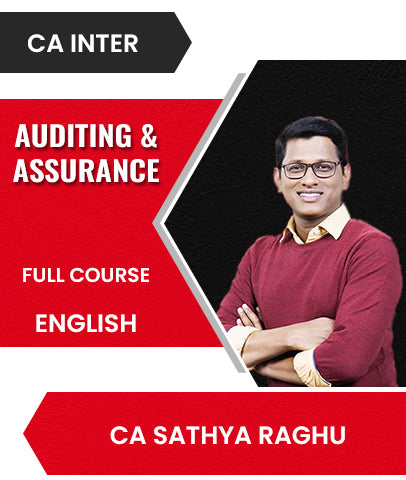 CA Inter Auditing and Assurance Full Course In English By CA Sathya Raghu - Zeroinfy