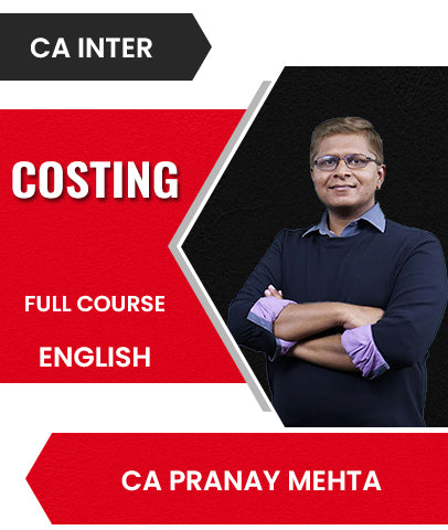 CA Inter Cost Management Accounting Full Course In English By CA Pranay Mehta - Zeroinfy